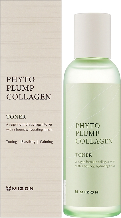 PRZECENA! Łagodzący wegański tonik z fitokolagenem - Mizon Phyto Plump Collagen Toner * — Zdjęcie N3