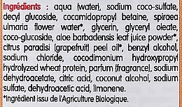 Organiczny szampon do ciała i włosów z grejpfrutem, bez dodatku mydła - Coslys Body And Hair Shampoo Grapefruit — Zdjęcie N5