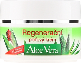 Regenerujący krem do twarzy z wyciągiem z aloesu - Bione Cosmetics Aloe Vera Regenerative Facial Cream — Zdjęcie N2