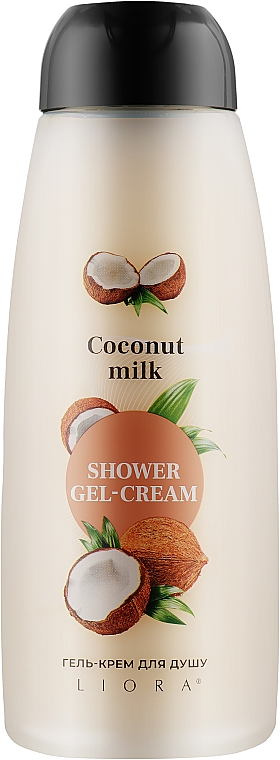 Kremowy żel pod prysznic Mleko kokosowe - Liora Coconut Milk Shower Gel-Cream — Zdjęcie N1