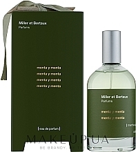 Miller et Bertaux Menta y Menta - Woda perfumowana — Zdjęcie N2