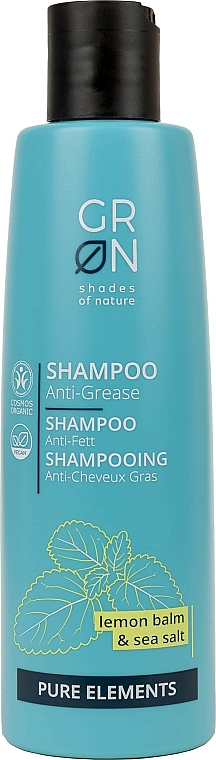 Szampon przeciw przetłuszczającej się skórze głowy - GRN Pure Elements Anti-Grease Shampoo  — Zdjęcie N1