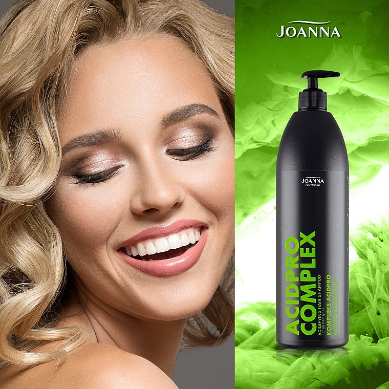 Zakwaszający szampon do włosów - Joanna Professional Acidifying Hair Shampoo — Zdjęcie N10