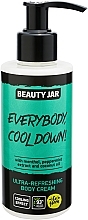 PRZECENA! Ultraodświeżający krem do ciała z mentolem, miętą pieprzową i olejem kokosowym - Beauty Jar Everybody, Cool Down! Ultra-Refreshing Body Cream * — Zdjęcie N1