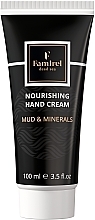 Odżywczy krem do rąk - Famirel Nourishing Hand Cream Mud & Minerals — Zdjęcie N1