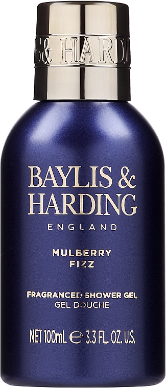 Zestaw - Baylis & Harding Mulberry Fizz Trio Gift Set (sh/g/100 + b/lot/100ml + sh/cr/100ml) — Zdjęcie N3