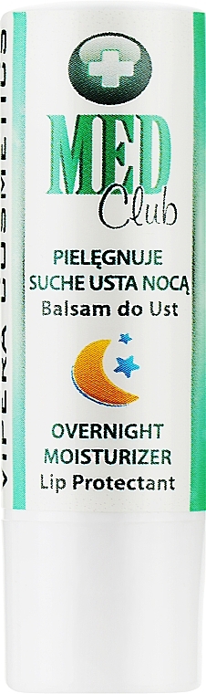 Pielęgnacyjny balsam do suchych ust na noc - Vipera Med Club — Zdjęcie N1