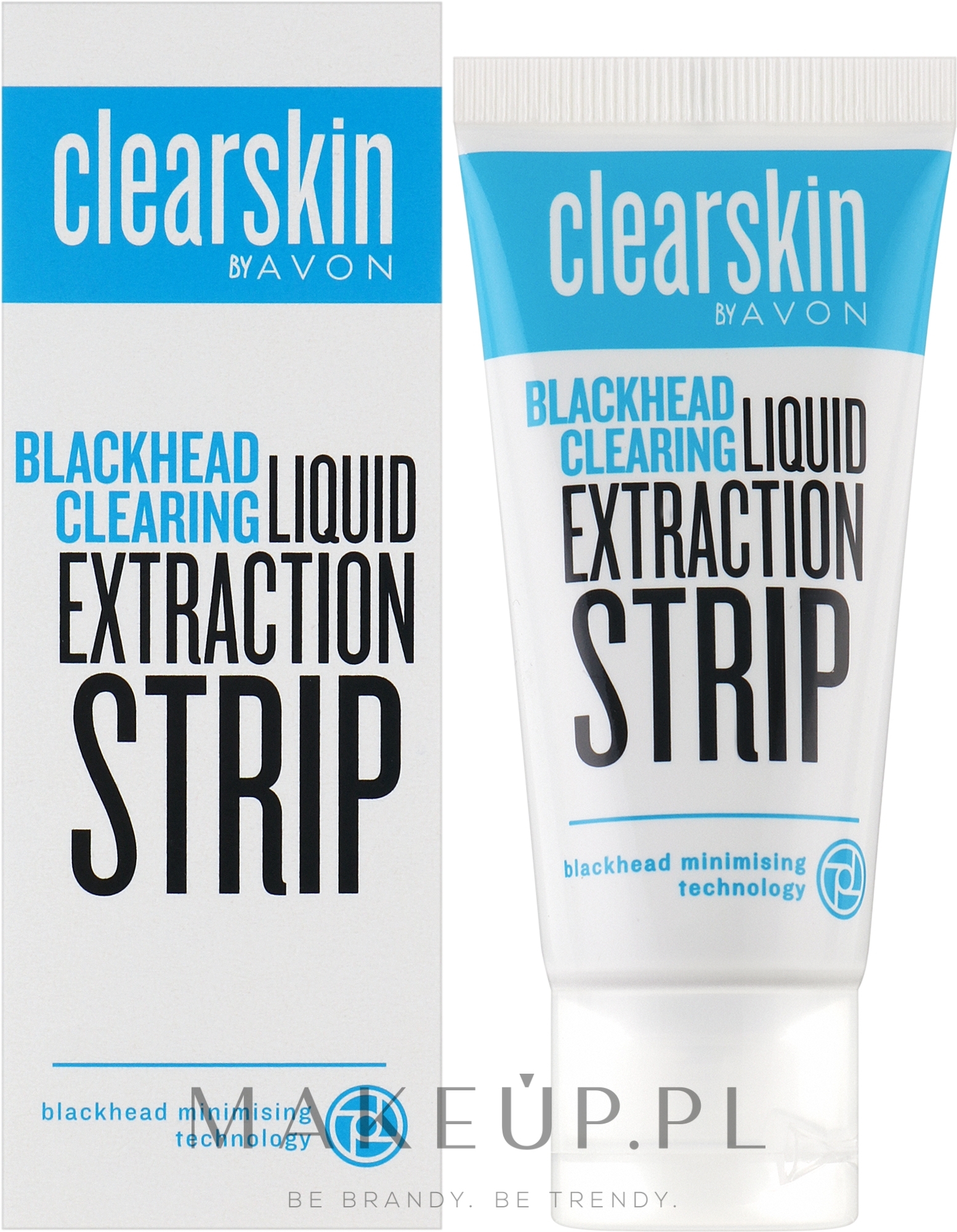 Głęboko oczyszczające plastry w żelu przeciw wągrom - Avon Clearskin Blackhead Clearing Liquid Extraction Strip — Zdjęcie 30 ml
