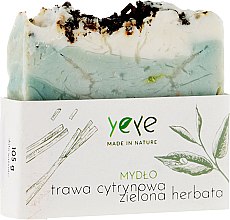 Kup 100% naturalne mydło w kostce Trawa cytrynowa i zielona herbata - Yeye