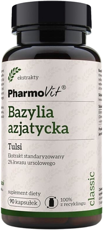 Suplement diety Bazylia azjatycka - PharmoVit Classic — Zdjęcie N1