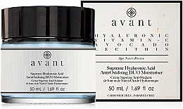 Kup Nawilżający krem z kwasem hialuronowym do twarzy - Avant Skincare Supreme Hyaluronic Acid Anti-Oxidising Duo Moisturiser
