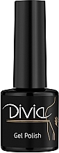 Żelowy lakier do paznokci - Divia Gel Polish Reflected Cat’s Eye Frozen Di1240 — Zdjęcie N1