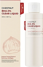 Tonik oczyszczający z kwasem BHA i ekstraktem z kasztanowca - Isntree Chestnut BHA 2% Clear Liquid — Zdjęcie N2