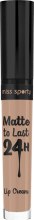 Kup Matowa szminka do ust - Miss Sporty Matte To Last 24h Lip Cream
