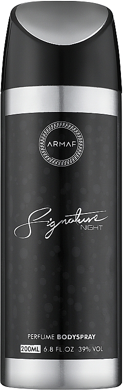 Armaf Signature Night - Perfumowany spray do ciała — Zdjęcie N1