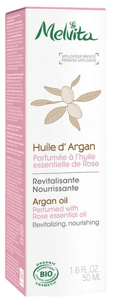 Organiczny olej arganowy - Melvita Organic Nourishing Argan Oil Perfumed With Rose Essential Oil — Zdjęcie N1
