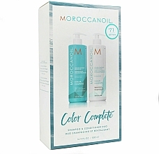 Zestaw - Moroccanoil Color Complete (shmp/250ml + h/cond/250ml) — Zdjęcie N1