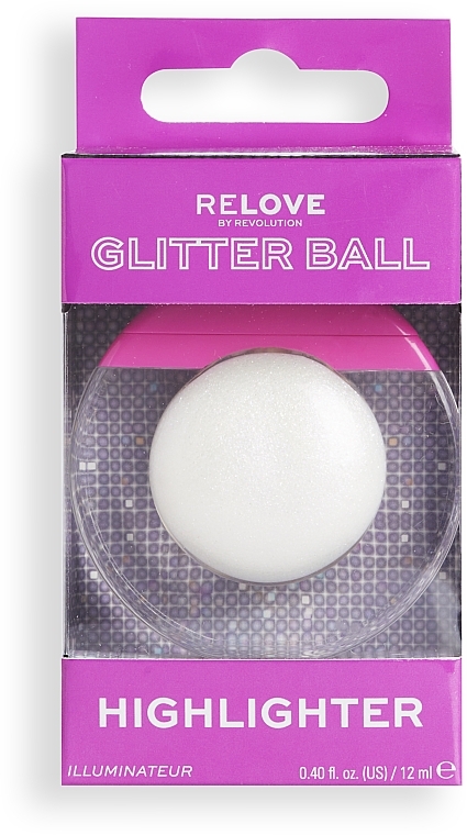 Rozświetlacz w płynie - Relove By Revolution Dancing Queen Glitter Ball Liquid Highlighter — Zdjęcie N1