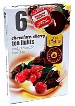 Podgrzewacze zapachowe tealight Czekoladowa wiśnia, 6 szt - Admit Scented Tea Light Chocolate Cherry — Zdjęcie N2