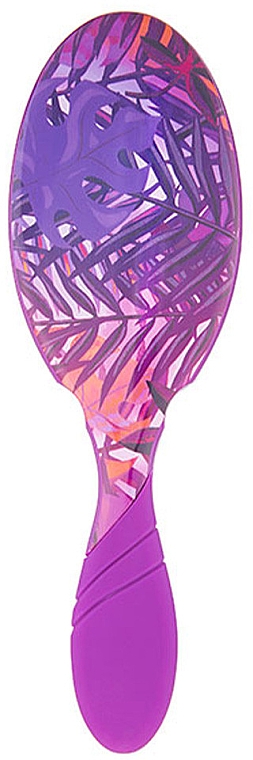 Szczotka do włosów - Wet Brush Pro Detangler Neon Summer Tropics Purple — Zdjęcie N2