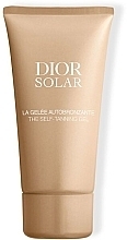 Samoopalacz w żelu do twarzy - Dior Solar The Self-Tanning Gel For Face — Zdjęcie N1