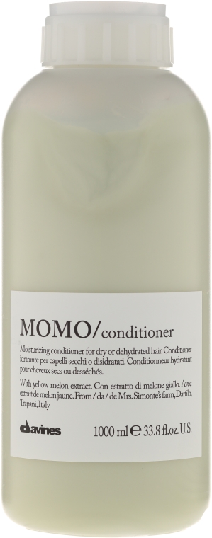 Nawilżająca odżywka do włosów suchych i odwodnionych - Davines Momo Moisturizing Conditioner — Zdjęcie N2