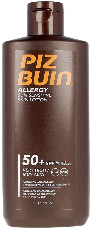 Balsam do ciała - Piz Buin Allergy Sun Sensitive Skin Lotion SPF50  — Zdjęcie N1
