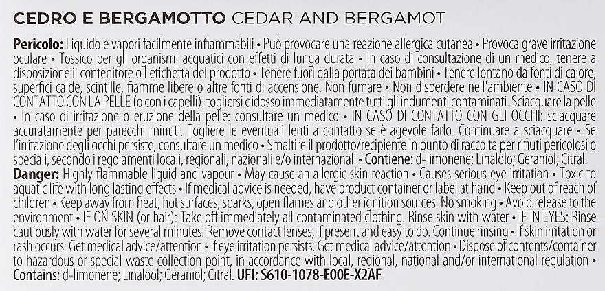 Dyfuzor zapachowy - Muha Flower Cedar And Bergamot — Zdjęcie N3