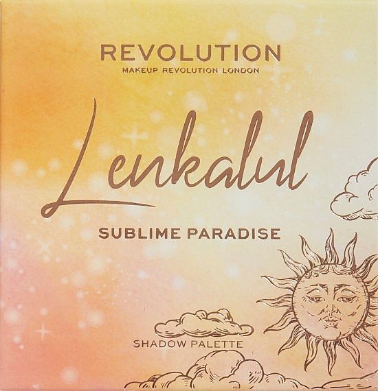 Paleta cieni - Makeup Revolution X Lenkalul Sublime Paradise Eyeshadow Palette — Zdjęcie N3