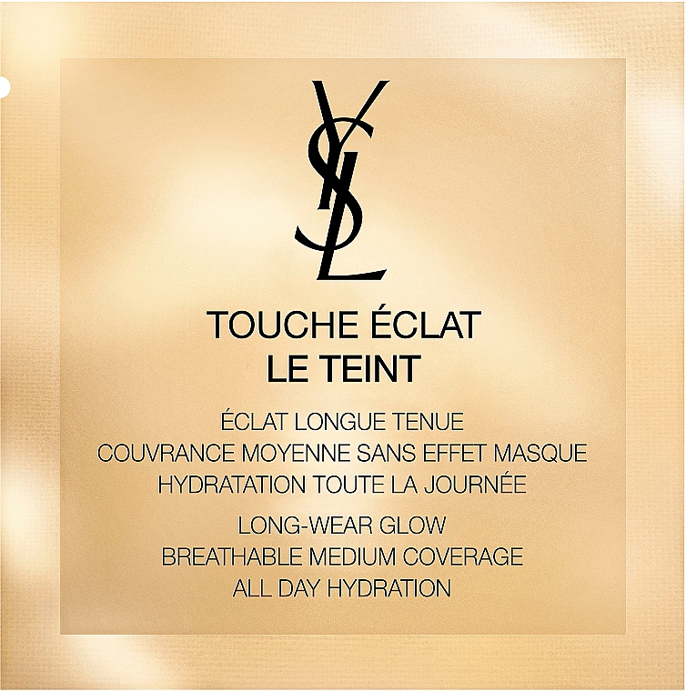 PREZENT! Podkład do twarzy - Yves Saint Laurent Touche Eclat Le Teint (próbka) — Zdjęcie N1