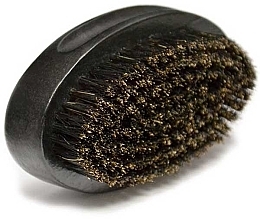 Owalna szczotka do brody z naturalnym włosiem - Xhair — Zdjęcie N2