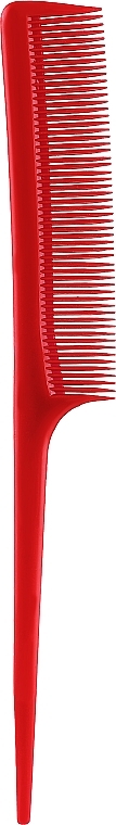 Grzebień do włosów, 21 cm, czerwony - Ampli — Zdjęcie N1