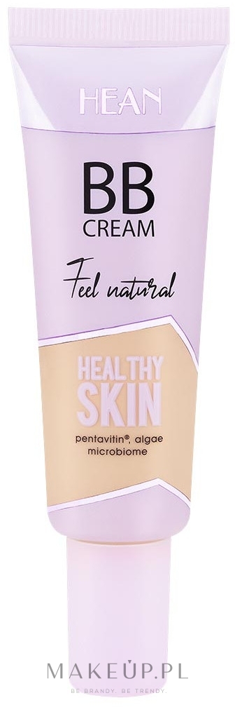 Krem do twarzy BB - Hean BB Cream Feel Natural Healthy Skin — Zdjęcie B01 - Light