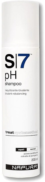 Szampon przywracający równowagę do włosów normalnych - Napura S7 PH Shampoo — Zdjęcie N1