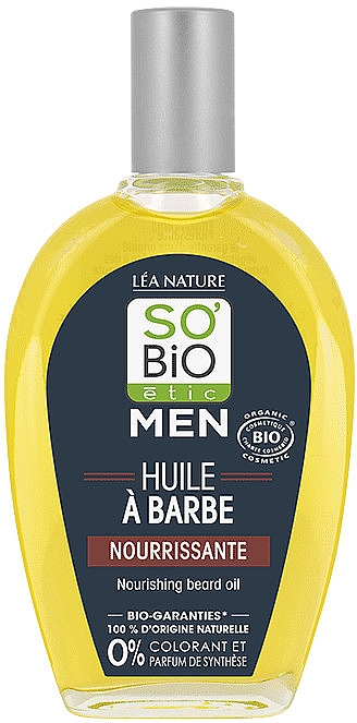 Odżywczy olejek do brody - So'Bio Etic Men Nourishing Beard Oil — Zdjęcie N1