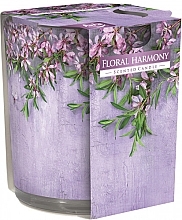 Kup Świeca zapachowa w szkle Flower Harmony - Bispol Scented Candle Floral Harmohy