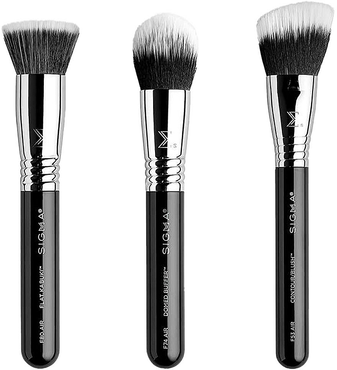 Zestaw pędzli do makijażu - Sigma Beauty Complexion Air Brush Set — Zdjęcie N2