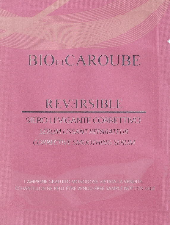 Korekcyjne wygładzające serum do twarzy - Bio et Caroube Reversible Corrective Smoothing Serum (próbka) — Zdjęcie N1