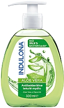 Kup Antybakteryjne mydło w płynie do rąk Aloes - Indulona Aloe Vera Antibacterial Liquid Soap