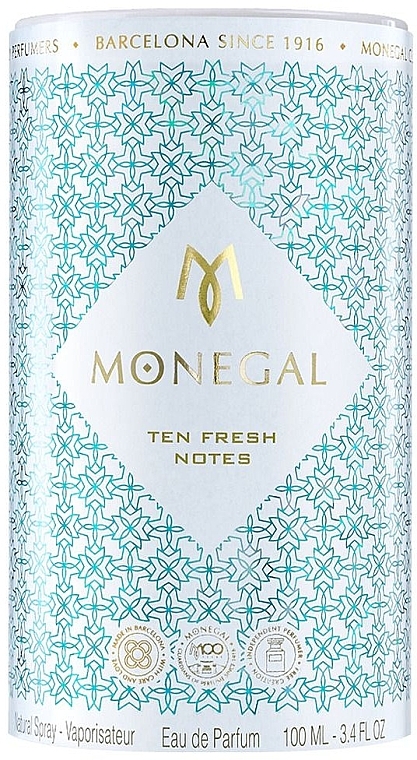 Ramon Monegal Ten Fresh Notes - Woda perfumowana — Zdjęcie N2