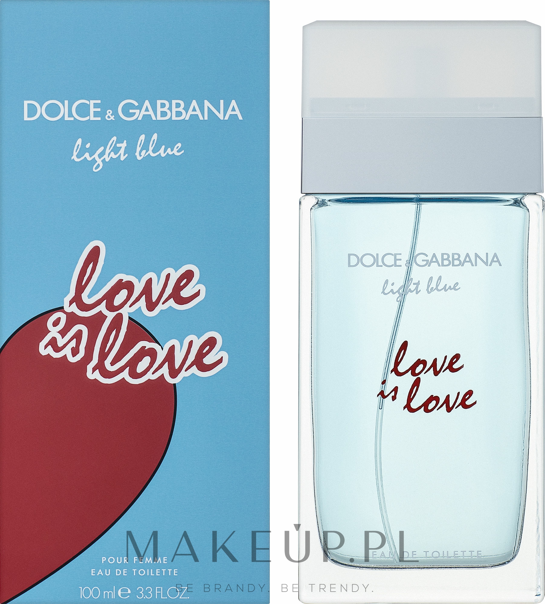 Dolce & Gabbana Light Blue Love is Love Pour Femme - Woda toaletowa — Zdjęcie 100 ml