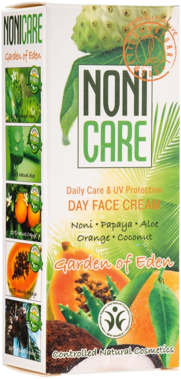 Energetyzujący krem na dzień do twarzy z filtrem UV - Nonicare Garden Of Eden Day Face Cream — фото N1