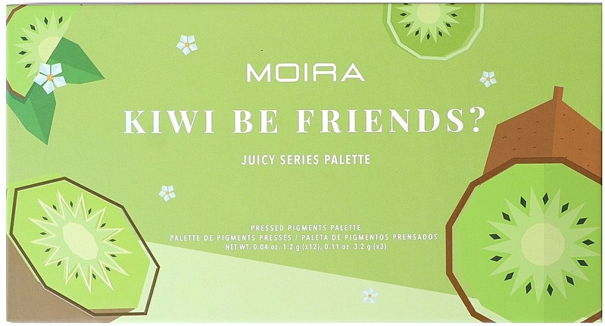 Paleta cieni do powiek - Moira Kiwi Be Friends? Palette — Zdjęcie N1