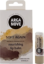 Balsam do ust o smaku wanilii i czekolady - Arganove Soft Nourishing Lip Balm  — Zdjęcie N1