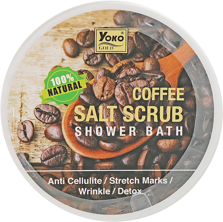 Peeling-sól pod prysznic z kawą - Yoko Coffee Salt — Zdjęcie N1