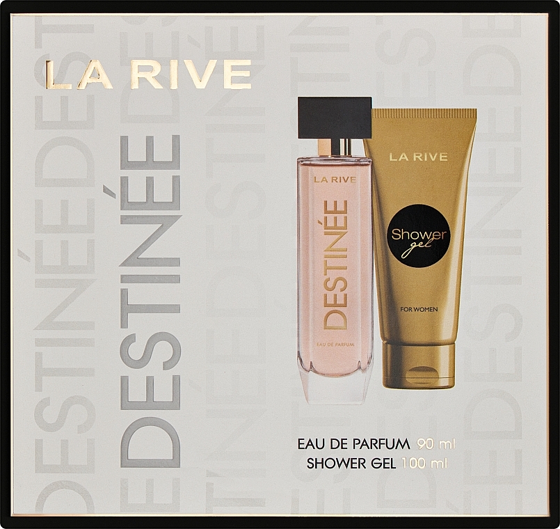 La Rive Destinée - Zestaw (edp 90 ml + sh/gel 100 ml) — Zdjęcie N1