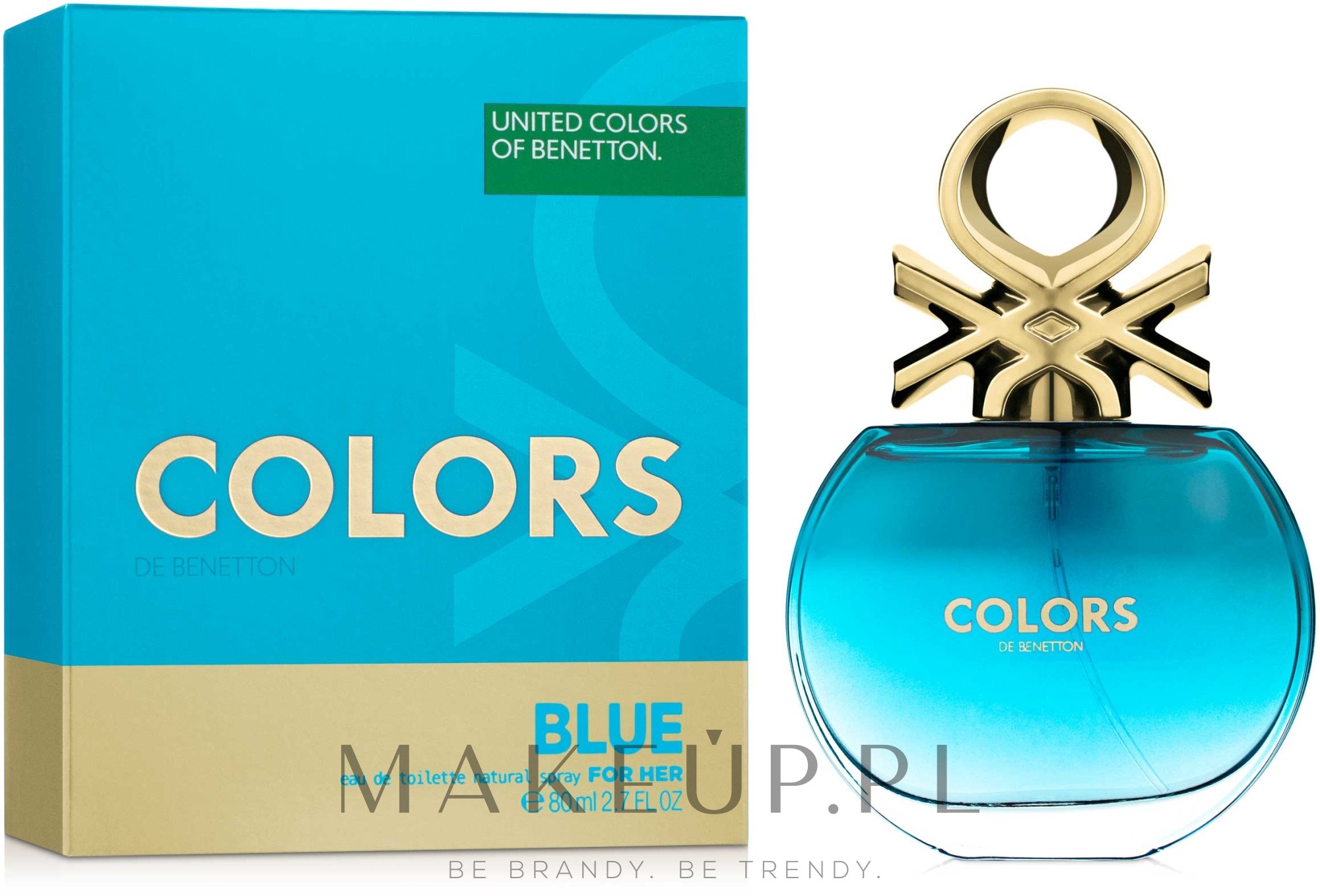 Benetton Colors de Benetton Blue - Woda toaletowa — Zdjęcie 80 ml