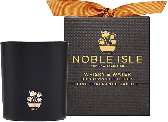 Noble Isle Whisky & Water Fine Fragrance Candle - Świeca zapachowa — Zdjęcie N1