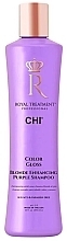 Kup Szampon neutralizujący żółte refleksy na włosach - Chi Royal Treatment Color Gloss Blonde Enhancing Purple Shampoo