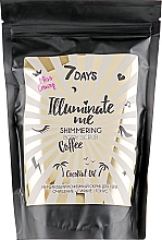 Kup PRZECENA! Rozświetlający peeling do ciała z ekstraktem z kawy - 7 Days Illuminate Me Miss Crazy Coffee Shimmering Body Scrub *